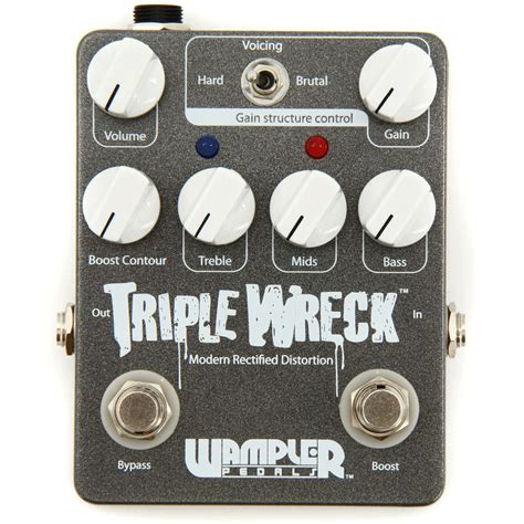 Wampler Triple Wreck Distortion Pedal User Reviews 